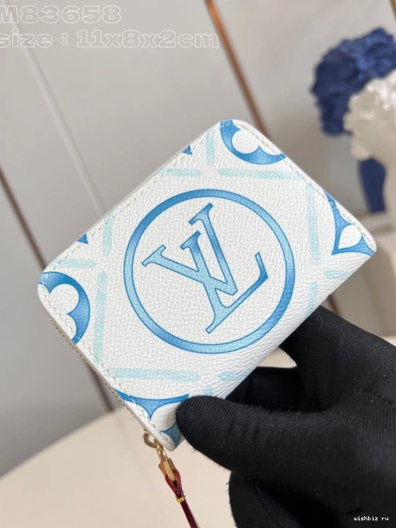 WIS WALLET-11*8.5*2CM SLENDER LOUIS VUITTON 0904
